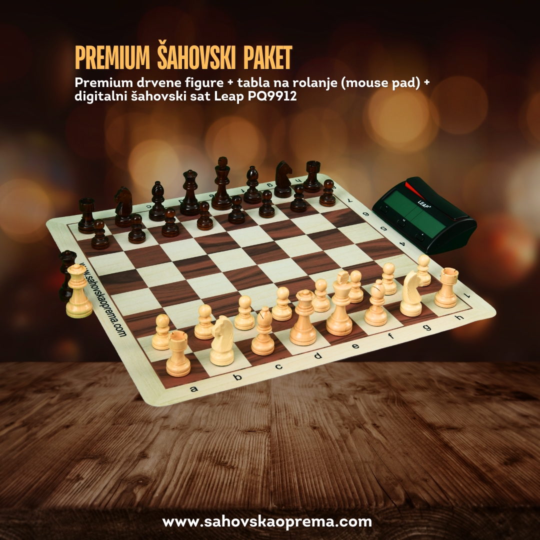 PREMIUM ŠAHOVSKI PAKET 179KM + besplatna poštarina
